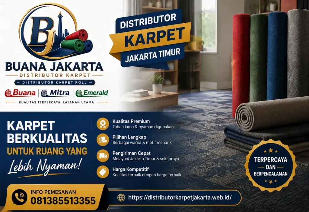 Distributor Karpet Jakarta Timur