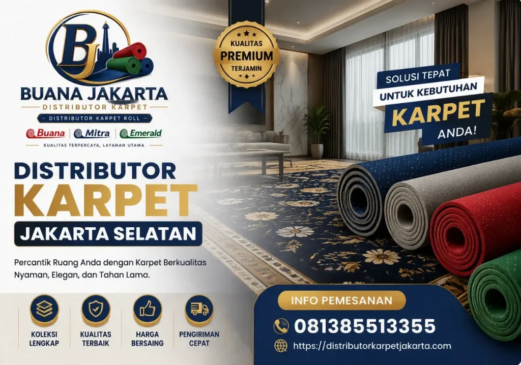 Distributor Karpet Jakarta Selatan